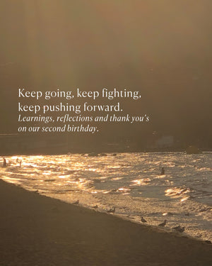 Keep Going, Keep Fighting, Keep Pushing Forward